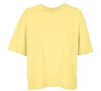 Sol's Damen Women Oversize T-Shirt aus Bio - Baumwolle Gelb (Light) S