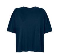 L03807 Sol´s Damen Boxy T-Shirt in Übergröße French Navy XL