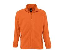 Sols - Fleecejacke 'North röße 5XL 3XL,Orange