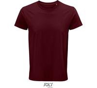 SOLS Herren Bio T-Shirt 03582 burgundy S