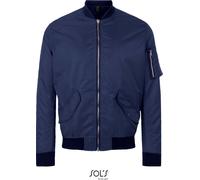 SOLS Herren Bomber Jacke Fashion Bomberjacke 01616 french navy L