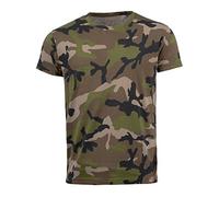 SOLS Herren Camo T-Shirt mit Tarnmuster, Kurzarm (Xlarge) (Camouflage)