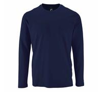 SOLS Herren Imperial Langarm T-Shirt (French Navy) S