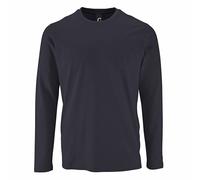 SOLS Herren Imperial Langarm T-Shirt (Mausgrau) S