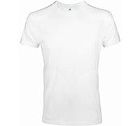 Sols Herren Imperial Slim Fit T-Shirt, Kurzarm (S) (Weiß)