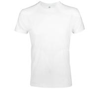 SOLS Herren Imperial Slim Fit T-Shirt mit kurzen Ärmeln (Weiß) L