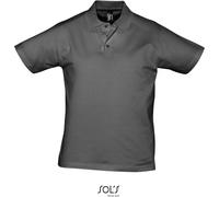 Sol's Poloshirt Prescott Jersey Herren Dunkelgrau XL