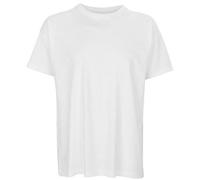 Sol's Herren Men Oversize T-Shirt Rundhals Bio - Baumwolle Loose Fit Weiss 2XL
