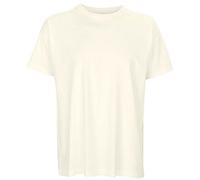 Sol's Herren Men Oversize T-Shirt Rundhals Bio - Baumwolle Loose Fit Weiss (Creamy) 2XL