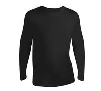 SOLS Herren Monarch Langarm T-Shirt (Tiefschwarz) L