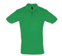 SOLS Herren Perfect Pique Kurzarm-Poloshirt (Kelly Green) S