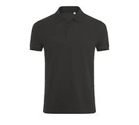 SOLS Herren Phoenix Kurzarm Pique Polo Shirt (M) (Graphit Meliert)