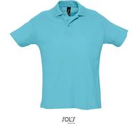 SOLS Herren Piqué Polo 11342 atoll blue S