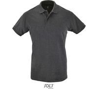 L525 SOL´S Herren Polo Shirt Perfect Charcoal Melange XXL