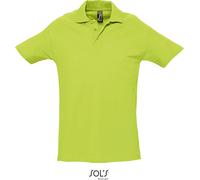 L562 SOL´S Polo Spring II Kurzarm Apple Green XL