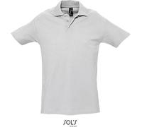 SOLS Herren Piqué Polo 11362 ash (heather) XXL