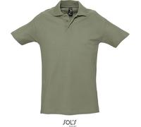 L562 SOL´S Polo Spring II Kurzarm Khaki L