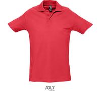 L562 SOL´S Polo Spring II Kurzarm Red M