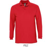 SOL'S Longsleeve Polo Winter II XL red
