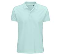 SOLS Herren Planet Pique Bio-Poloshirt (arktisch blau) M