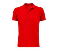 Sol's Herren Poloshirt Sol´s Planet Polo Shirt Regular Bio - Baumwolle Red S