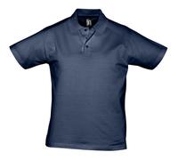 SOLS Herren Prescott Jersey Kurzarm-Poloshirt (French Navy) 2XL