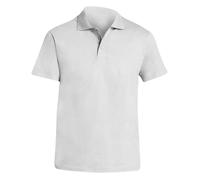 SOLS Herren Prescott Jersey Kurzarm-Poloshirt (Weiß) 2XL