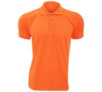 SOLs Mens Prime Pique Plain Kurzarm-Poloshirt (Orange) 2XL