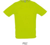 SOLS Herren Raglan Sport Shirt T-Shirt 11939 neon green S
