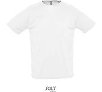 SOLS Herren Raglan Sport Shirt T-Shirt 11939 white XS