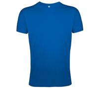 SOLS Herren Regent Slim Fit Kurzarm T-Shirt (Königsblau) 2XL