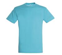 SOLS Herren Regent T-Shirt mit kurzen Ärmeln (Aqua) 2XL