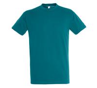 SOLS Herren Regent T-Shirt mit kurzen Ärmeln (Duck Blue) S