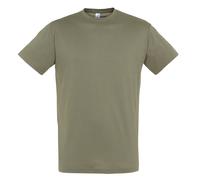 SOLS Herren Regent T-Shirt mit kurzen Ärmeln (Khaki) 2XL