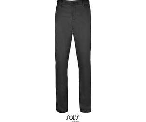 SOLS Herren Satin Stretch Hose Chinohose 02917 black 42