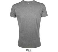 Sol's T-Shirt L149 Regent Fit – tailliertes, Grey Melange, XL