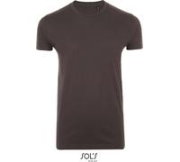 SOLS Herren Slim Fit T-Shirt 00580 dark grey (solid) S