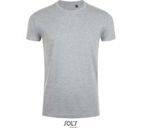 L189 SOL´S Imperial Fit T-Shirt Tailliert Kurzarm Grey Melange XL