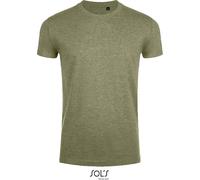 L189 SOL´S Imperial Fit T-Shirt Tailliert Kurzarm Heather Khaki XL