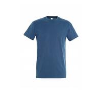 Sol's Herren T-Shirt Imperial Kurzarm Jeansblau 5XL