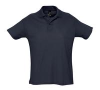 SOLS Herren Sommer II Pique Kurzarm-Poloshirt (Marine) 3XL