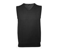 L412 SOL´S Unisex Sweatshirt Pullover ärmellos Gentlemen Black XXL