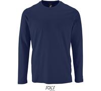 L02074 SOL´S Herren Langarm T-Shirt Imperial French Navy S