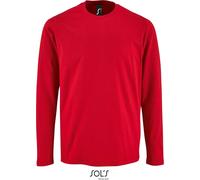 SOLS Herren T-Shirt langarm 02074 red XXL