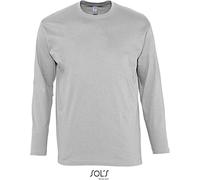 L241 SOL´S Langarm T-Shirt Monarch Grey Melange M