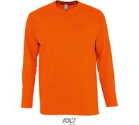 Sols Langarm T-Shirt Monarch, Orange, S