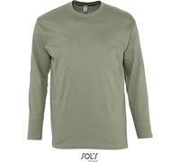 L241 SOL´S Langarm T-Shirt Monarch White 5XL
