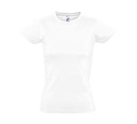 SOLS - "Imperial" T-Shirt für Damen kurzärmlig (Weiß) S