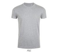 SOLS - Imperial Fit T-Shirt Grey Melange - Gr. - XL