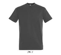 Sol's T-Shirt Imperial Herren Kurzarm Mouse Grey XL